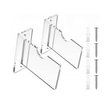 Acrylic Baseball Wall Mount Holder Baseball Bat Display Softball Bats Rack Collection Bracket