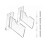 Acrylic Baseball Wall Mount Holder Baseball Bat Display Softball Bats Rack Collection Bracket 2