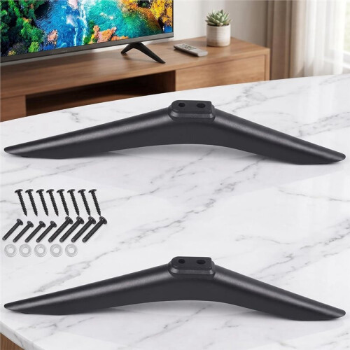 Remplacement de la Base Du Support TV pour Téléviseur Intelligent pour  de 40 à 65 Pouces, Pieds de Table Support de Table 2