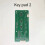 Button Board Keyboard for  Partybox100 Party Box 100 Button 1 4
