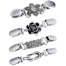 stuks vintage trui- en sjaalclips, retro vestkraagclips, overhemdbrocheclips voor dames maat 25-26