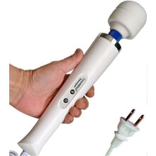 Masajeador de espalda portátil con cable de 10 velocidades y potente vibración, masajeador de terapia personal para recuperac