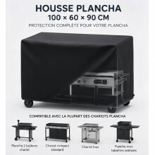 Funda para plancha de 100x60x90 cm – Tejido Oxford 420D impermeable con revestimiento de PU – Protección UV y cortavientos