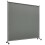 183 x 181cm Portable Privacy Screen, with Wheels - Dark Grey 1