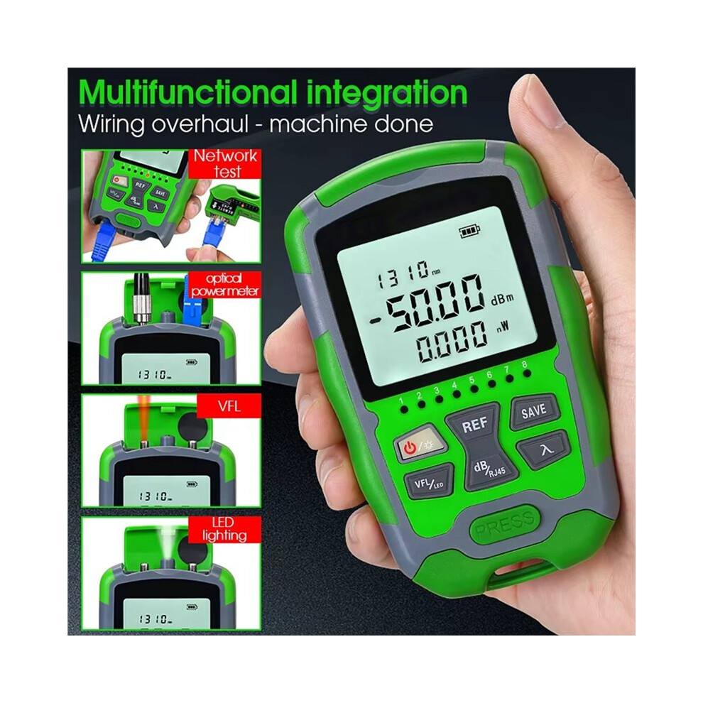 Opm Faqs AUA-MC50 1MW Compteur de Puissance Optique Rechargeable 4 en 1 OPM ...