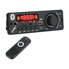MP3 Decoder Board 6W Amplifier Wireless MP3 Player 5V Car Audio Moudle Mic Call USB TF FM Radio for Speaker