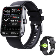 F57l Blood Glucose Monitoring Smartwatch - Fitness Tracker with Blood Pressure,Blood Oxygen Tracking