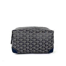 Travel toiletries bag, leather makeup bag-hcx3