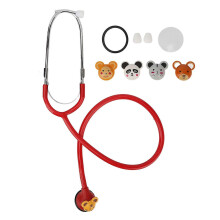 Stetoscopio pediatrico clinico con diaframma in fibra ultrasottile e design a cartoni animati, adatto ai bambini (YMMR).