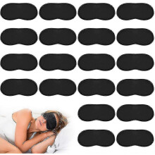 30 confezioni di bende monouso per dormire, copriocchi per bloccare la luce, per uomo e donna - JA