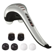 Handheld Neck Back Massager Deep Tissue Percussion Massage Compatible Shoulder, Leg, Foot, Muscles, Electric Double Head Full Bod