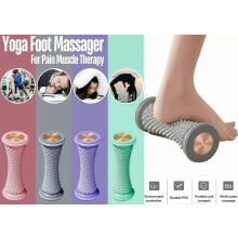 Foot Massage Roller with Acupressure Nodes for Plantar Fasciitis Relief and Muscle Pain