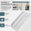 WP67005140 Refrigerator Freezer Door Handle for  for  Amana Refrigerator Replace 67005140 1071249 3