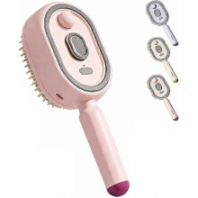 2026 Electric Steam Hair Styling Brush, Rechargeable Steam Straightening Brush (with Anti-Tangle Teeth), Anti-Static, Wet & Dry U