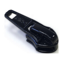 YKK #5C Nylon Short Tab Slider Zipper Pull Black - 5 Pack