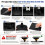 Build Plate for Flashforge Creator 5/Creator 5 Pro Build Plate Double-Sided PET PEI Plate Removable Printer Bed Platform 6