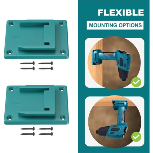 20Pcs Wall Mount Electric Tool Holder for   18V   for Drill Power Storage Battery Bracket