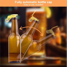 5pcs Automatisc Bottle Stopper,Beer Bottle Cap,Bottle Cap Beer Bottle, for Beer Bottles, Glass Bottle, BBQ Party