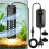 20W Aquarium UV Sterilizer Light Waterproof Fish Tank UV Lamp with Timer Water Clarifier Algae Control US Plug 5