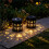Solar Lights Solar Twelve  Projection Wall Light, Waterproof Decorative Ambient Light for Gardens, Patios 5