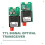 60KM TTL Optical Transceiver Module TX RX Fiber Transceiver Optical Terminal Equipment FC Interface AV/VCC/GND 3