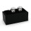 Gemelli con design a corona, 2 paia, bottoni per camicia in argento 2