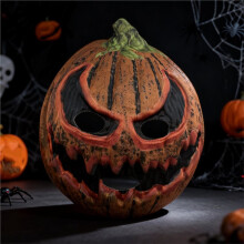 Pumpkin Mask for Adults - Pumpkin Costume for Halloween Fun