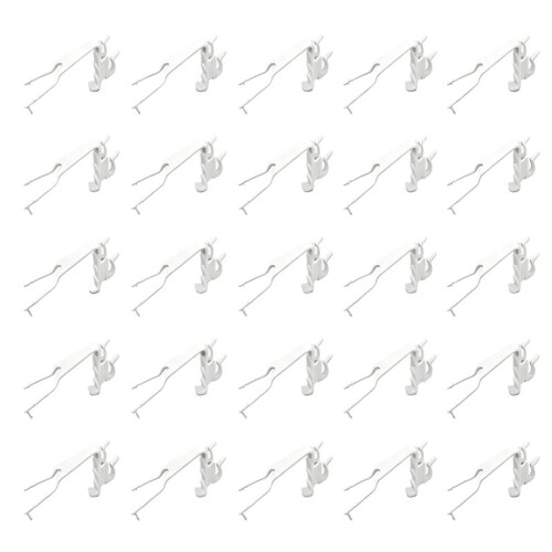 Gutter Clips for Hanging Outdoor Lights, Drain Channel Clamp Fits Gutter Guards Light Clips,Mesh Gutter Guard Compatible