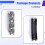 5Pcs Type-C 18650 Lithium Battery Boost Step  Module 18650 Lithium Battery UPS Boost Module for MCU Router DIY 12V 5