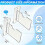 Acrylic Baseball Wall Mount Holder Baseball Bat Display Softball Bats Rack Collection Bracket 8