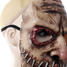 Halloween-Horror-Maske - Extraweiche, Gruselige und Erschreckende Faschingsmaske für Cosplay-Kostüme