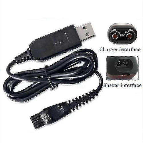 Καλώδιο φόρτισης USB για φορτιστή ξυριστικής μηχανής Philips Series 3000 1