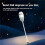 Projector Night Light, USB Star Projector with 3 Films, Adjustable LED Lamp for Bedroom Ceiling and Room Decor 4