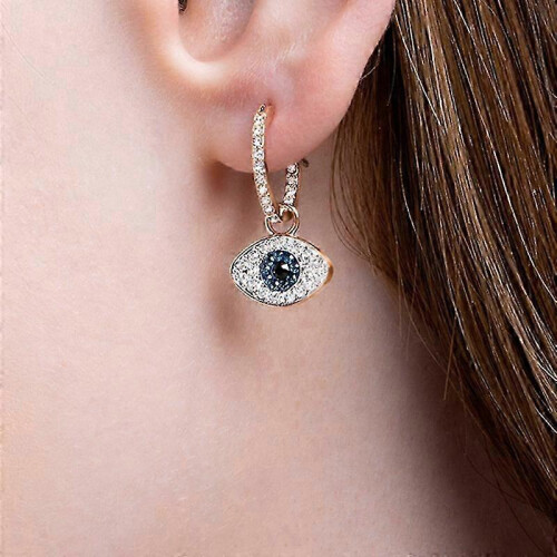 Collection de bijoux en cristal œil protecteur, boucles d'oreilles 2