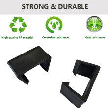 10 Piezas Clips para Muebles de Patio Exterior Seccional Sofá Clips de Muebles Conector de Alineación de Muebles de Mimbre Ratan