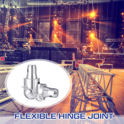 2 Pack Flexible Hinge Joint Suit Flat with Clips Pin Tri Box Truss Trussing Lighting Dj Stage Lighting Accessories 1