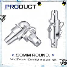 2 Pack Flexible Hinge Joint Suit Flat with Clips Pin Tri Box Truss Trussing Lighting Dj Stage Lighting Accessories