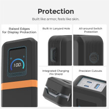 Silicone Case for Prime Power Bank (300W) , Impact Protection for Power Bank , Case Only (Black)