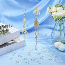 S-Vormige Haken Roestvrij Staal Kleine Draadhanger 600 Stuks Gouden -Sieraden DIY Kroonluchter Kerstboom Decor