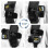 Magnetic Backpack Mount for Action Camera, Backpack Quick Clip Mount 360 Backpack for  Action 3/4/5 Pro 7