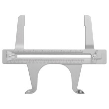 Steel Brake Resetting Gauge, Drum Brake Measuring Tool for Adjusting Brake Shoes and Installing Drums