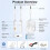Audio Transmitter Receiver for TV, Dual Link for 2 Headphones, Low Latency 7