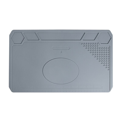 Tapete de Silicone com Isolamento Térmico e Proteção ESD para Estação de Solda, Notebook, Tablet, PC, Placa-Mãe e Reparo de Solda em PCB 1