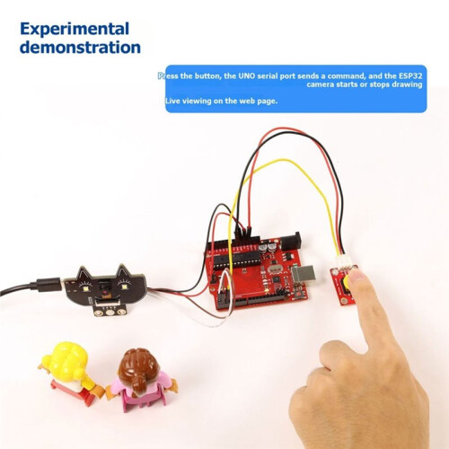 ESP32-S OV3660 Camera Board ESP32-S Cat Camera Module 240MHz Dual Core 32 CPU 520KB  for 2