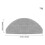 Compatible Compatible with  Vacuum Cleaner S20 / D106 E12 E10 B112 Robot Vacuum Cleaner Accessories Replacement 17pcs 7
