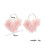 Große runde Creolen für Damen, Blumenohrringe 2
