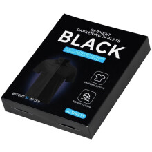 Tablettes Noires Renforcées pour Vêtements, Tablettes de Teinture Noircissante, Feuilles de Protection des Couleurs pour Vêtements pour Lavage et