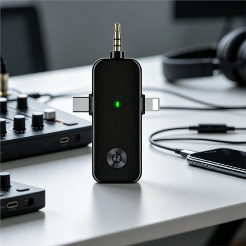 3-in-1 Transmitter 5.8G Stereo Wireless IEM System, Auto Pairing for Studio Band Live Performance 1