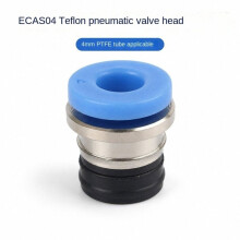 30 Pièces ECAS04 Connecteur Pneumatique à Collet Encastré, Clips, Connecteur Bowden pour Extrudeuse, Tube PTFE Encastrable