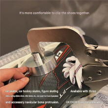Ice Skate Boot Stretcher with 3 Interchangeable Pressure Heads for Pain Relief in Speed & Hockey Skates
